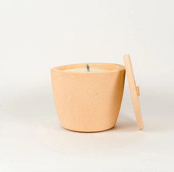 Urban Buitenkaars Medium + deksel - Blush