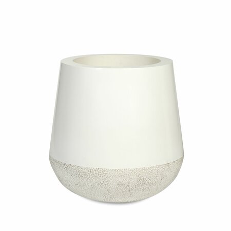 Groningen Pot Eggshell White