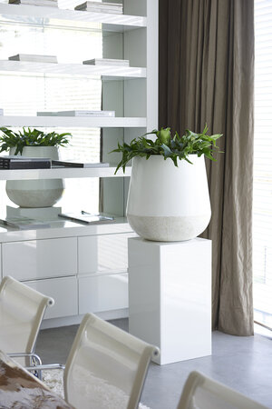 Groningen Pot Eggshell White
