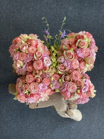 Rouwarrangement vlinder