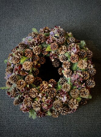 Kerstkrans Natuurlijk